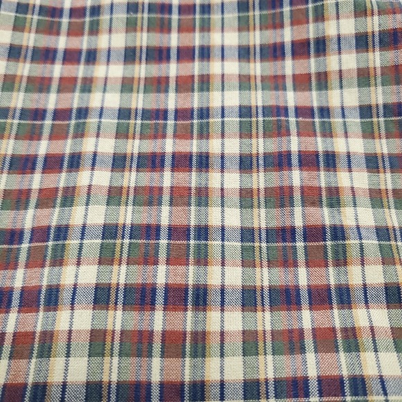 Ralph Lauren Men's Tan Plaid 100% Cotton Button Down Shirt Size XL - Picture 4 of 6